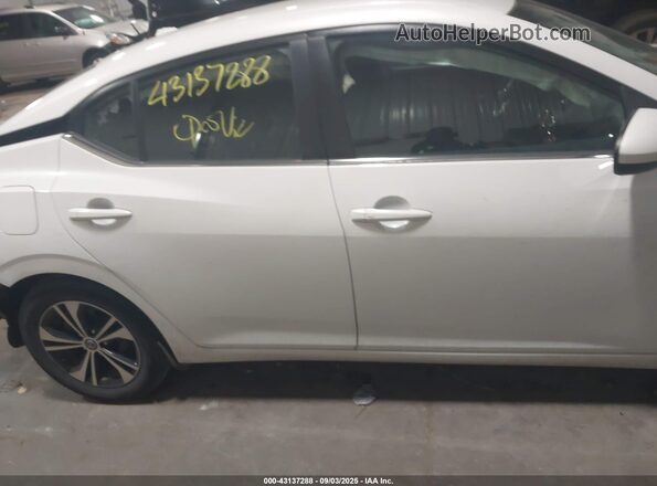 3N1AB8CV1MY206785 2021 NISSAN SENTRA White უკანა სალონის ხედი