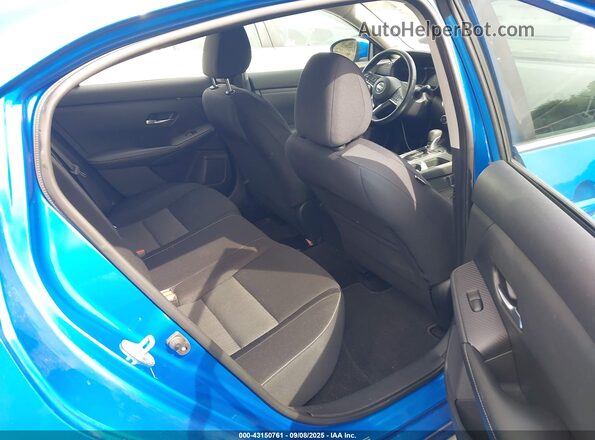 3N1AB8CV2LY285317 2020 NISSAN SENTRA Blue VIN sticker view