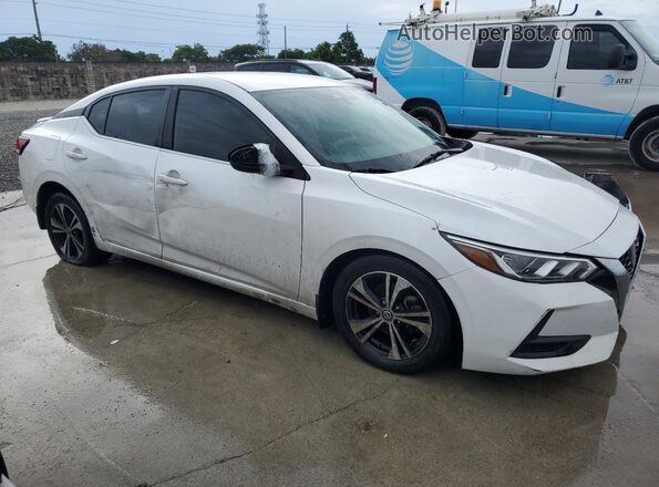 3N1AB8CV2MY205676 2021 NISSAN SENTRA White 