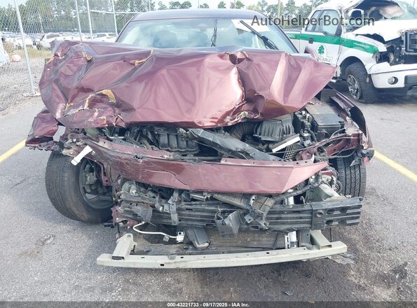 3N1AB8CV2MY324070 2021 NISSAN SENTRA Burgundy 