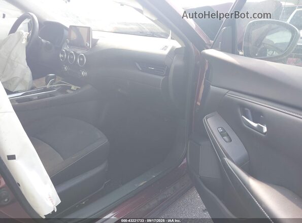3N1AB8CV2MY324070 2021 NISSAN SENTRA Burgundy 