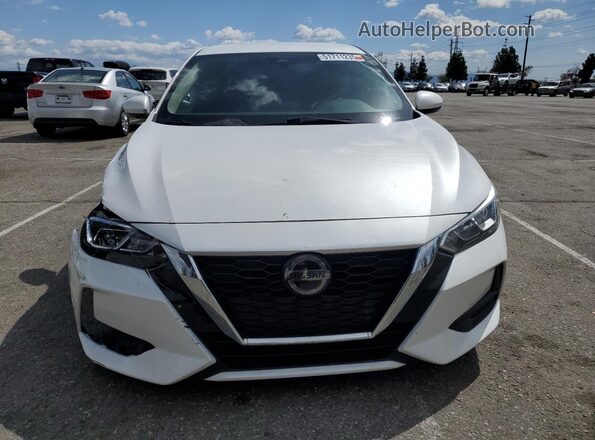 3N1AB8CV3LY213008 2020 NISSAN SENTRA Белый Вид спереди