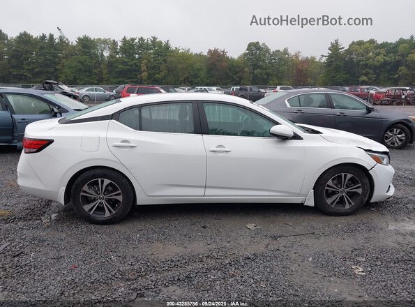 3N1AB8CV4LY219237 2020 NISSAN SENTRA Белый Вид задней части салона