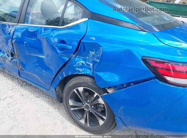 3N1AB8CV4LY223708 2020 NISSAN SENTRA Синий Вид спереди