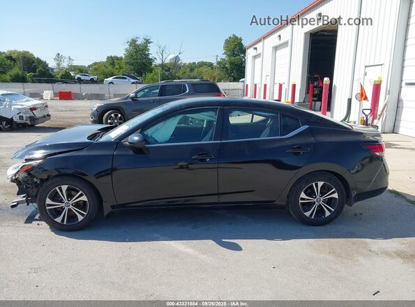 3N1AB8CV8MY217427 2021 NISSAN SENTRA Black 