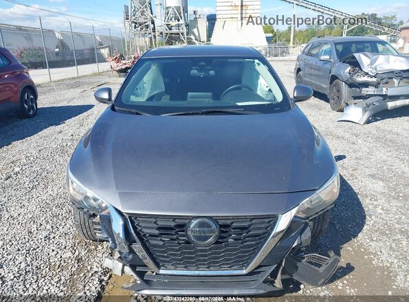 3N1AB8CVXLY225446 2020 NISSAN SENTRA Gray Вид щитка приладів