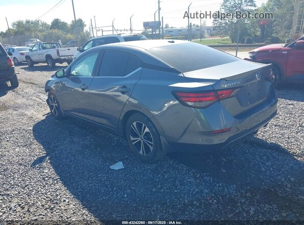 3N1AB8CVXLY225446 2020 NISSAN SENTRA Gray Задня ліва чверть