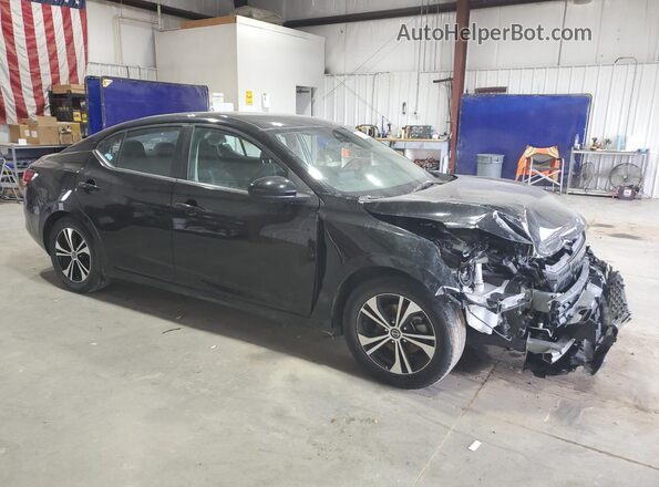 3N1AB8CVXMY254351 2021 NISSAN SENTRA Black 