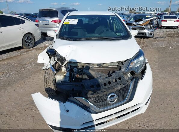 3N1CE2CP2JL360803 2018 NISSAN VERSA NOTE White Instrument cluster view