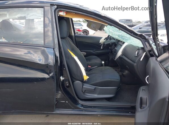 3N1CE2CP5KL365642 2019 NISSAN VERSA NOTE Black Widok wnętrza z przodu