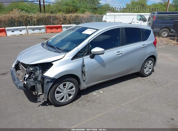 3N1CE2CP7JL354544 2018 NISSAN VERSA NOTE Серый Передняя левая четверть