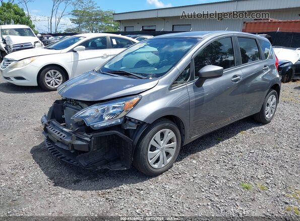 3N1CE2CP9JL360569 2018 NISSAN VERSA NOTE Серый Передняя левая четверть