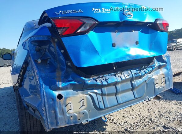 3N1CN8DV3ML847612 2021 NISSAN VERSA Blue Vista frontal
