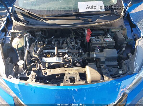 3N1CN8DV3ML847612 2021 NISSAN VERSA Blue Vista trasera