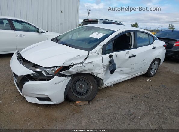3N1CN8DV4LL852879 2020 NISSAN VERSA White Przód lewy