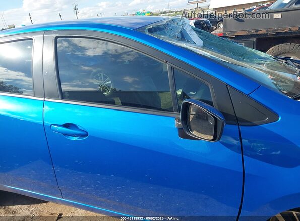 3N1CN8EV0ML832273 2021 NISSAN VERSA Синий Панорамный вид салона 360°