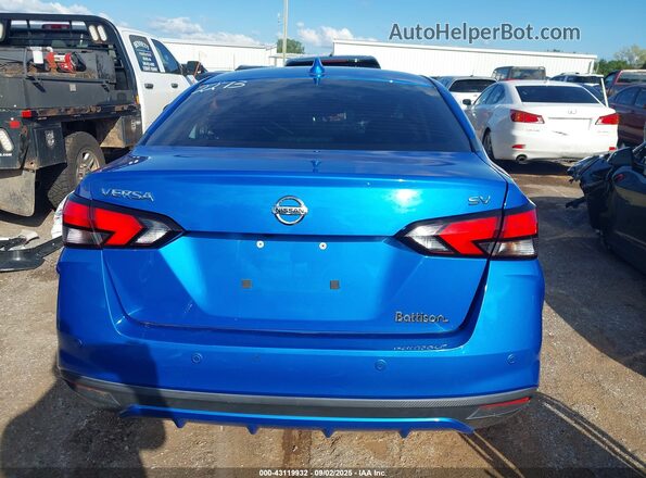 3N1CN8EV0ML832273 2021 NISSAN VERSA Синий 