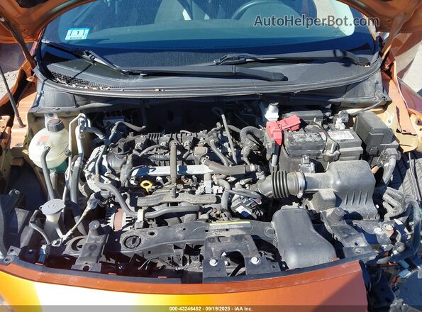 3N1CN8EV2LL802075 2020 NISSAN VERSA Orange Widok z tyłu