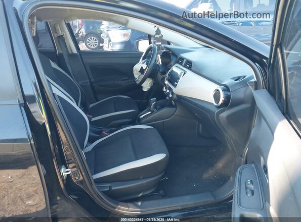 3N1CN8EV2ML890448 2021 NISSAN VERSA Black წინა სალონის ხედი