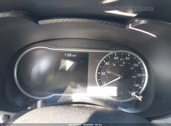 3N1CN8EV2ML890448 2021 NISSAN VERSA Black უკანა სავარძლების ხედი