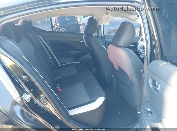 3N1CN8EV2ML890448 2021 NISSAN VERSA Black VIN კოდის სტიკერის ხედი