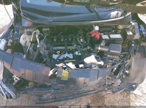 3N1CN8EV2ML890448 2021 NISSAN VERSA Black უკანა ხედი