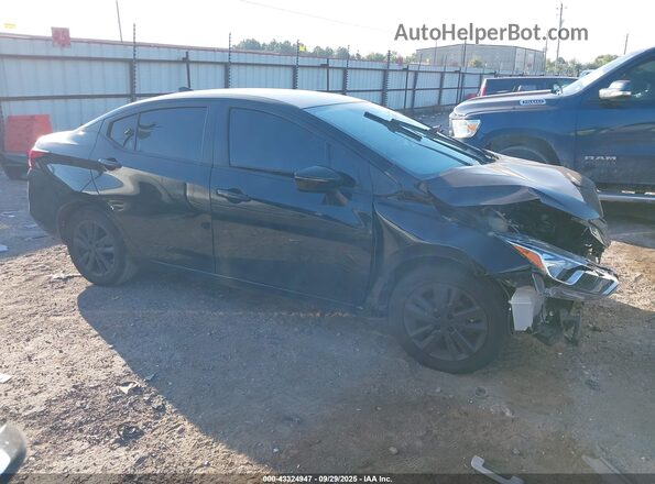 3N1CN8EV2ML890448 2021 NISSAN VERSA Black სალონის 360-გრადუსიანი ხედი