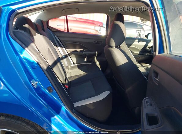 3N1CN8EV3LL863631 2020 NISSAN VERSA Blue Вид наклейки з VIN-кодом