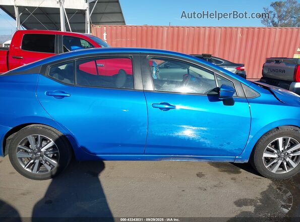 3N1CN8EV3LL863631 2020 NISSAN VERSA Blue Панорамний вид салону 360°
