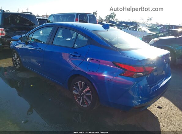 3N1CN8EV3LL863631 2020 NISSAN VERSA Blue Задня ліва чверть