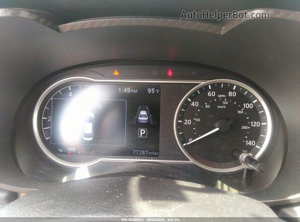 3N1CN8FV3LL804528 2020 NISSAN VERSA Orange Widok tylnych siedzeń