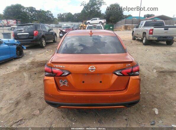 3N1CN8FV3LL804528 2020 NISSAN VERSA Orange 