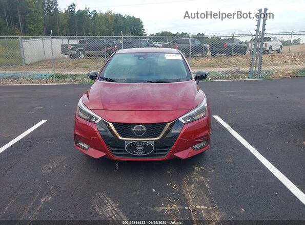 3N1CN8FV6LL872581 2020 NISSAN VERSA Red Widok wnętrza z tyłu