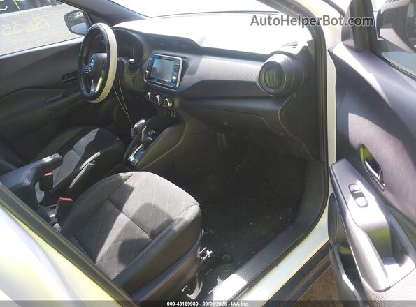 3N1CP5BV1LL570016 2020 NISSAN KICKS White Widok wnętrza z przodu
