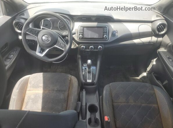 3N1CP5BV3LL496937 2020 NISSAN KICKS White Առջևի վահանակի տեսք