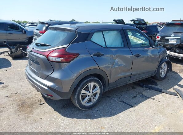 3N1CP5BV4ML465214 2021 NISSAN KICKS Silver Tył prawy