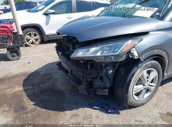 3N1CP5BV4ML465214 2021 NISSAN KICKS Silver Widok z przodu
