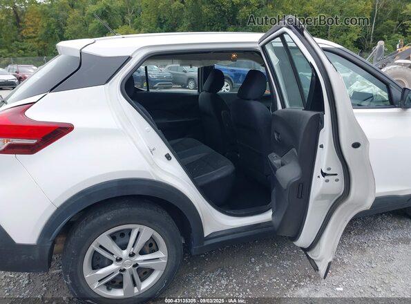 3N1CP5BV7LL493281 2020 NISSAN KICKS White VIN կոդի պիտակի տեսք