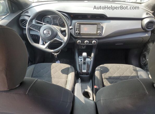 3N1CP5BV7LL523525 2020 NISSAN KICKS Gray Dashboard view