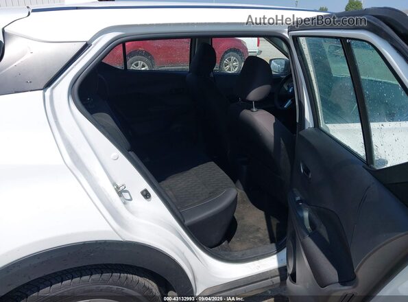 3N1CP5BV7ML504703 2021 NISSAN KICKS White VIN კოდის სტიკერის ხედი