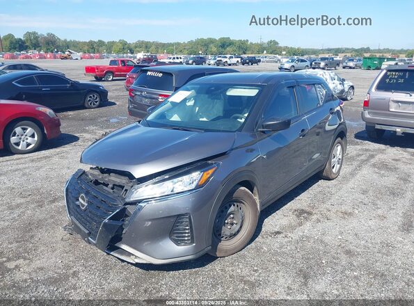 3N1CP5BV8RL549561 2024 NISSAN KICKS Gray Front left