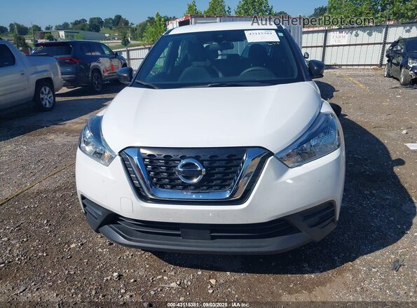 3N1CP5BV9LL576694 2020 NISSAN KICKS White Widok wnętrza z tyłu