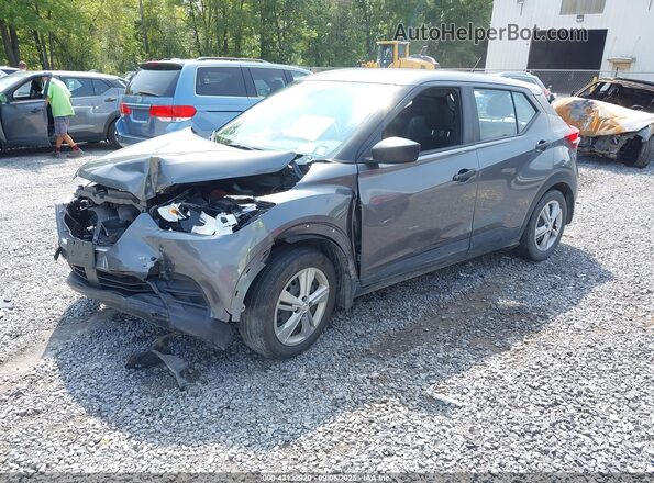 3N1CP5BVXLL559886 2020 NISSAN KICKS Gray Передня ліва чверть