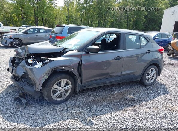 3N1CP5BVXLL559886 2020 NISSAN KICKS Gray Вид задньої частини салону