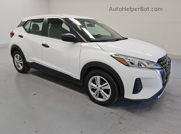 3N1CP5BVXML547769 2021 NISSAN KICKS White 
