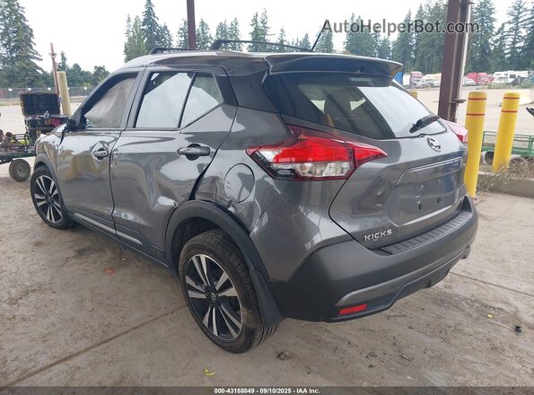 3N1CP5CU2JL528960 2018 NISSAN KICKS Серый Задняя левая четверть