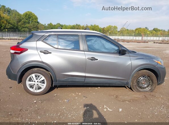 3N1CP5CU3JL530670 2018 NISSAN KICKS Gray 