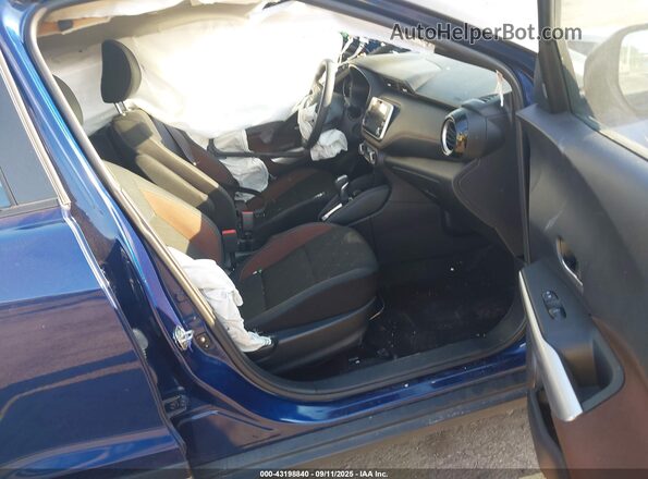 3N1CP5CU5KL496085 2019 NISSAN KICKS Blue Սալոնի դիմացի տեսք