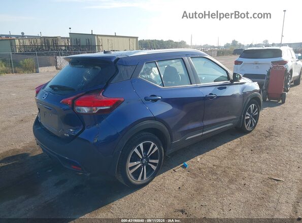 3N1CP5CU5KL496085 2019 NISSAN KICKS Blue Հետևի աջ