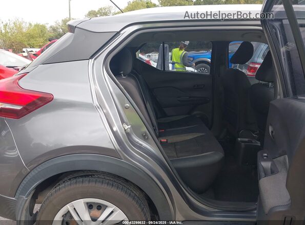 3N1CP5CU5KL546922 2019 NISSAN KICKS Gray VIN კოდის სტიკერის ხედი